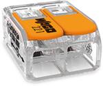 WAGO SAMLEMUFFE 2X0,5-6MM2 TRANSPARENT