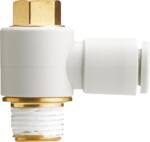 UNIVERSAL MALE ELBOW 4MM M5 BRASS 10BAR