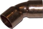 LODDEVINKEL KOBBER 45°, 1"- 1" 60 BAR