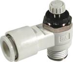 CONTROLLER ELBOW 1/8" Ø6 AS2201F-01-06S