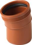 PVC KLOAK BØJNING Ø160MM 15 GRADER