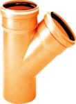 PVC KLOAKGRENRØR 160/110MM 45 GRADER