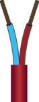 SILIKONEKABEL  2X0,75 SIHF-O TR
