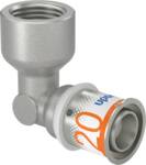 Uponor S-Press PLUS vinkel 90° med muffe 20mm x 1/2''