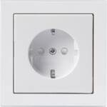 ABB SCHUKO STIKKONTAKT 16A HVID KOMPLET