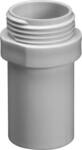Purus overgang med nippel 3/4'' x 32 mm
