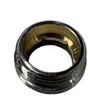 OVERGANG 22X24MM KROM