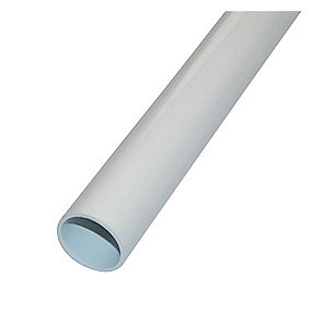 ABS AFLØBSRØR HVID 32 X 1000 MM