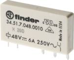 RELÆ SMALT 6,2MM 6A 60VDC