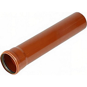 PVC-kloakrør 110x1000mm SN4