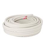 DOBBELT KOBBERRØR 1/4"-1/2" 20M M. KAPPE