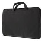 DELTACO NOTEBOOK TASKE, PU-LÆDER  -15,6"