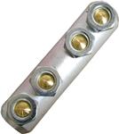 AL+CU-KNÆKBOLTMUFFE 95-150MM² VENDBAR