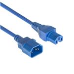 APPARATLEDNING  C14 - C15 BLÅ 2M