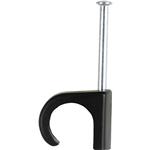 CLIPS RUND 5-7 SORT SØM 20MM