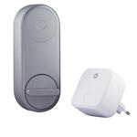 YALE LINUS SMARTLOCK+YALE CONNECT,SØLV