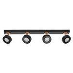 DECOR SPOT PLUTO 4X4,8W/830 SORT