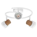 DECOR SPOT CORK 3X3,4W/927 GU10 HVID