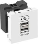 USB OPLADER MED TO USB STIK 1200 MA