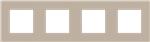 RAMME 4-MODUL PURE CHAMPAGNE