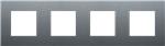 RAMME 4-MODUL PURE ALU BLUE GR