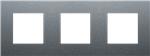 RAMME 3-MODUL PURE ALU BLUE GREY