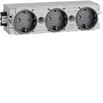 STIKKONTAKT ECOLINE 3XSCHUKO C-