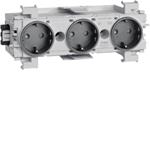 STIKKONTAKT ECOLINE 3XSCHUKO FR