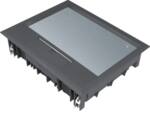 KOMPLET GULVBOKS 200X253MM 12MM LÅG SORT