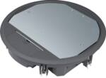KOMPLET GULVBOKS Ø275MM 5MM LÅG SORT