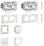 BR65 ARBEJDSSTATION ECOLINE SCHUKO 9016