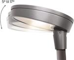 CIRCLED MULTI LENS GRÅ 24W 4000K CD GLAS
