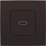 HDMI UDTAG STIKMONTAGE, BROWN