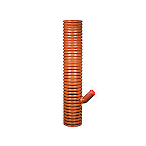 Wavin PVC rendestensbrønd 315/160x2035mm, med vandlås, 70 ltr. sandfang