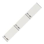 SELVLAMINERENDE ETIKETTER 18 X 44 MM
