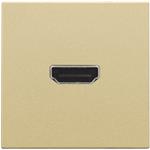 HDMI UDTAG STIKMONTAGE, GOLD