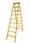 WIENERTRAPPE STIGE GLASFIBER 2X9