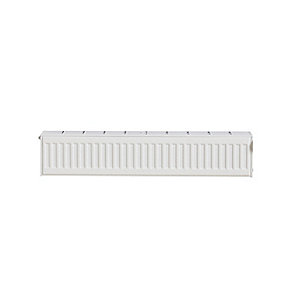 C4 radiator 22 - 200 x 1200 mm. RAL 9016. Hvid