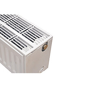 C4 radiator 33 - 200 x 1000 mm. RAL 9016. Hvid