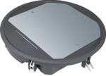 GULVBOKS R12 FOR  5MM LÅGDYBDE SORT