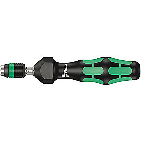 WERA Serie 7400 Kraftform indstillelig momentskruetrækkere med Rapidaptor hurtigskift, art. no. 7441 x 1.2-3.0 Nm