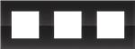 RAMME 3-MODUL PURE LIQUID BLK