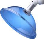 SUGESKÆRM SYSTEM 50 Ø385MM PLAST HVID