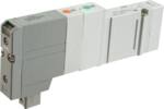 5/2 MONOSTABLE VALVE 24VDC PUSHTURN LOCK