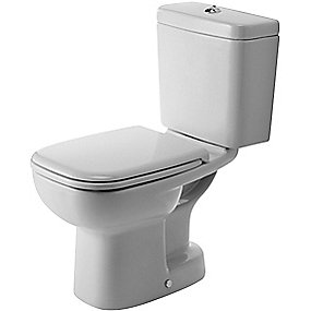 Duravit D-Code toiletskål S-lås porcelæn. Uden cisterne & sæde