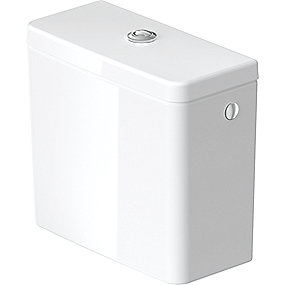 Duravit D-Neo cisterne til side 395x180x360mm hvid højglans