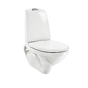 Gustavsberg Nautic Væghængt toilet 1522. Ceramicplus, Hygienic Flush