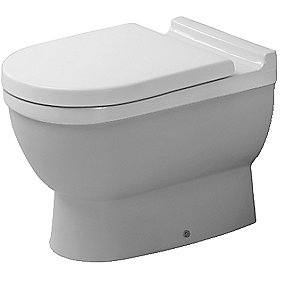 Duravit Starck 3 gulvtoilet med P-lås 360x560mm WonderGliss
