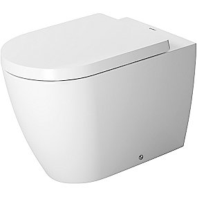 Duravit Me by Starck vægtoilet 370x600mm vandret afløb p-lås