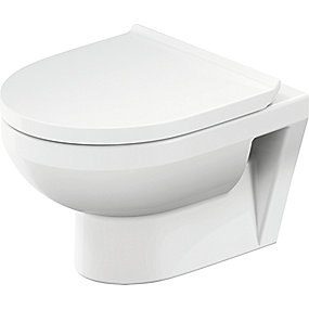 Duravit NO.1 hængeskål compact 480mm, rimless, hygieneglaze. Hvid højglans